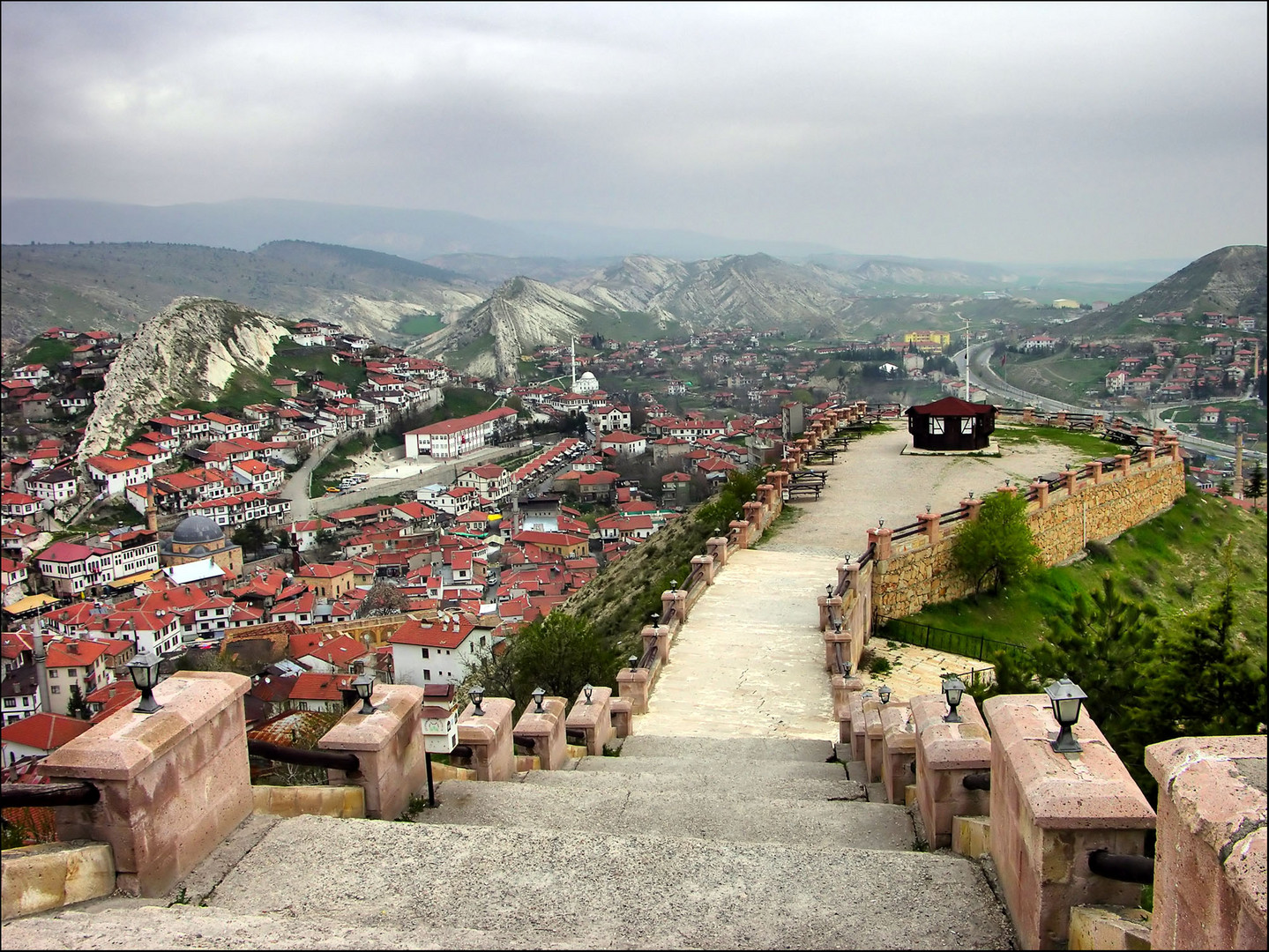 View to old village Beypazar&#305;