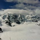 View to Piz Bernina, Swiss Alps