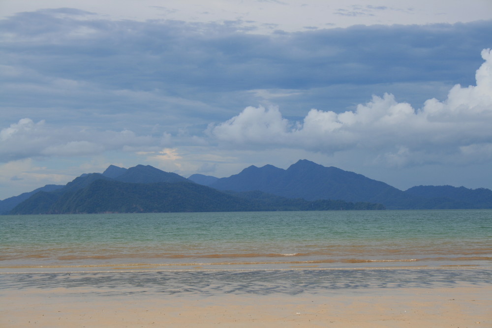 View to Taratao Island from Datai Bay, Langkawi