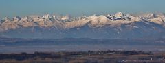 ...View to the Alps in Piemonte...