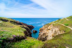 View to the atlantic ocean at  Bretagne