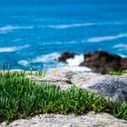 View to the atlantic ocean at  Bretagne II