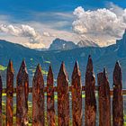 View to the Dolomits Alps