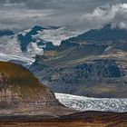 View to the Svinafellsjökull glacier