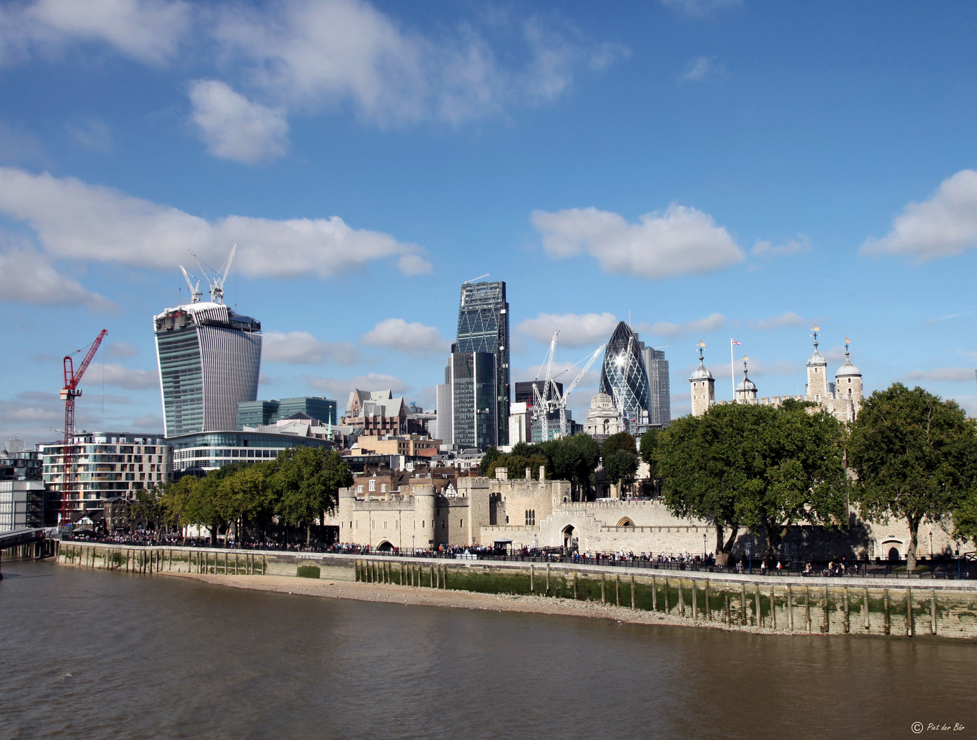 View to the Tower of London