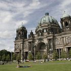 view vom the lustgarden to the cathedral