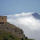 View with Clouds from Erice, Sicily