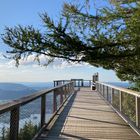 Viewing platform above Gmunden, Austria 