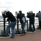 Viewing the Skyline from Liberty Island