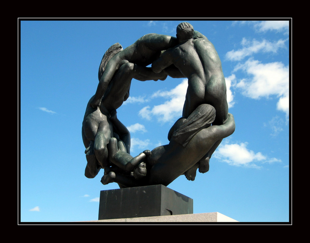 Vigeland-Skulptur Oslo / Norwegen