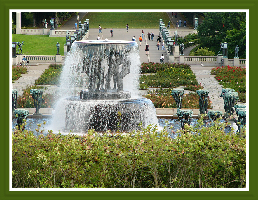 Vigelandpark in Oslo