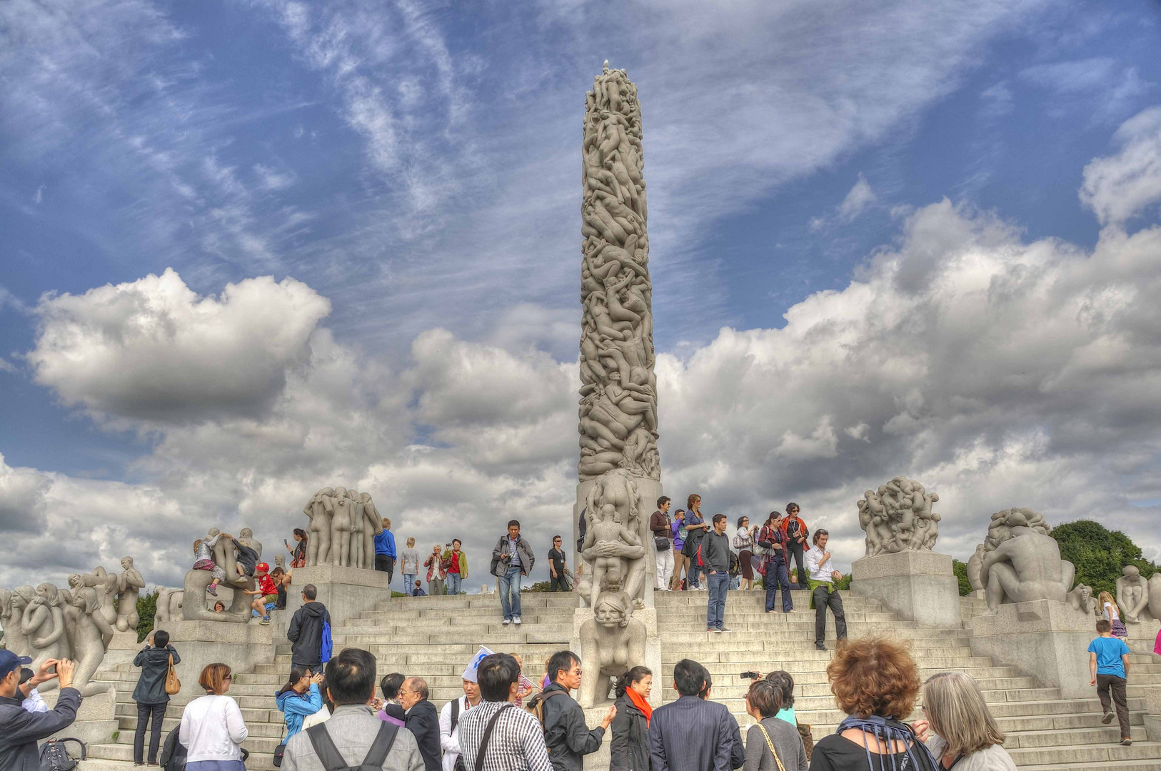 Vigelandsparken in Oslo