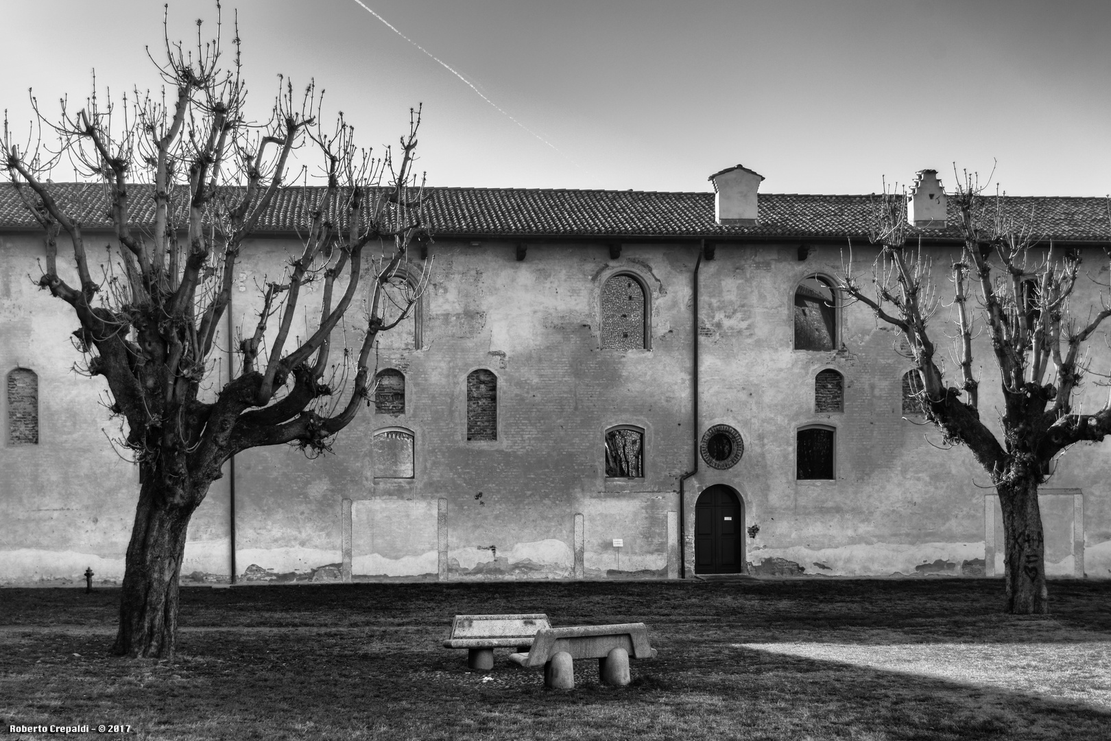 Vigevano, castello Sforzesco, cortile