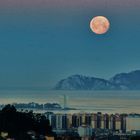 Vigo , luna llena