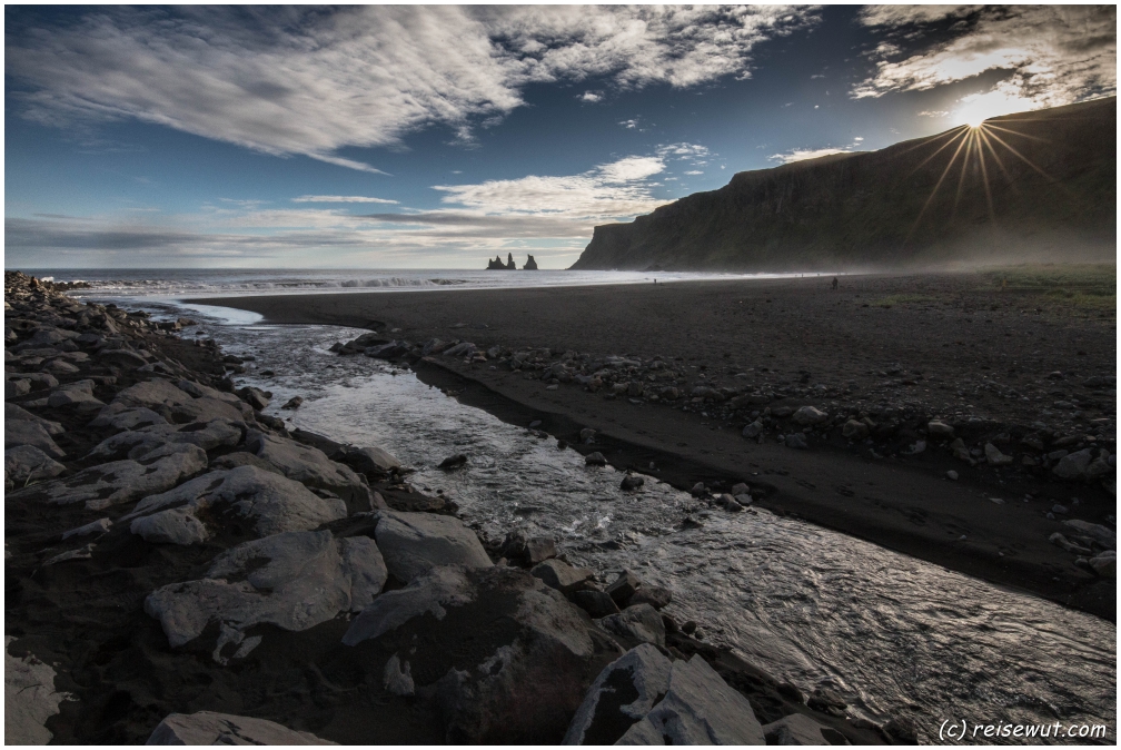 Vik Black Beach