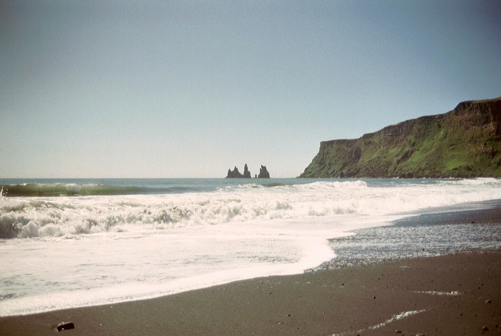 Vík ganz südlich in Island