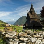 Vik mit Stabkirche...