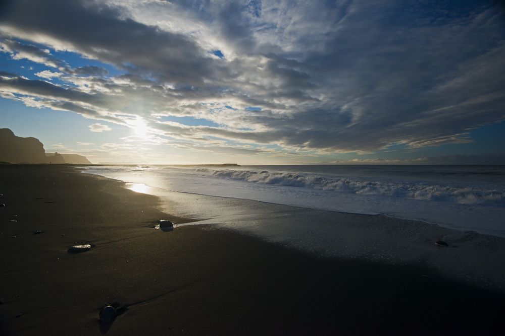 Vik Strand - in the morning