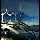 Viking Boat Sculpture