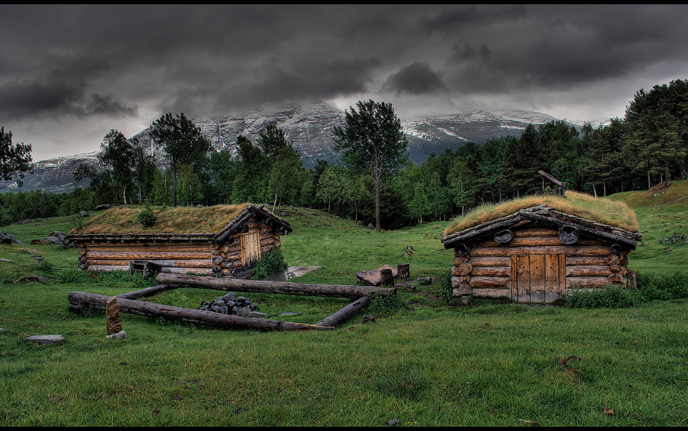 Viking graveyard