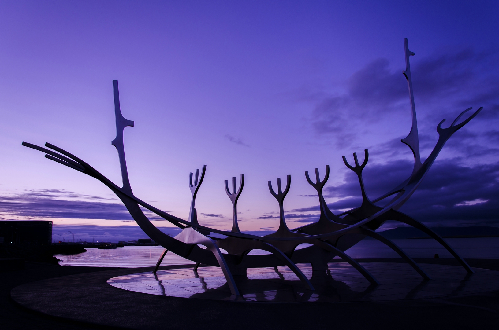 Viking-ship in Reykjavik (Island)