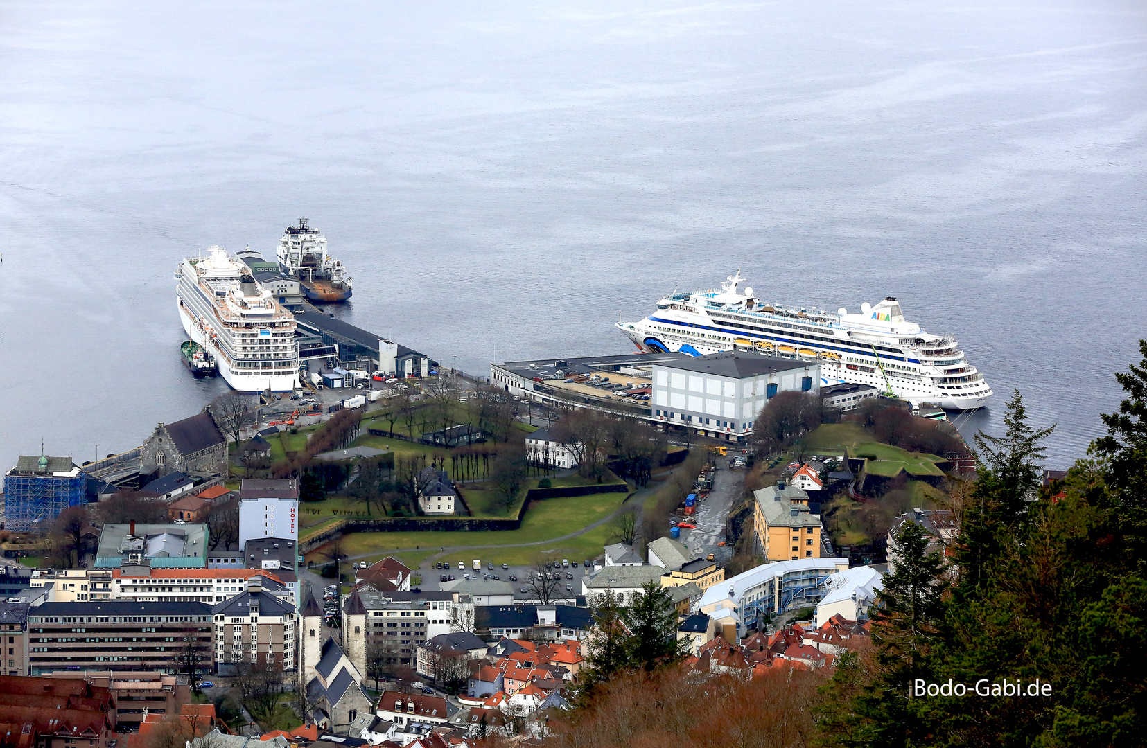 Viking Sky und AIDA aura