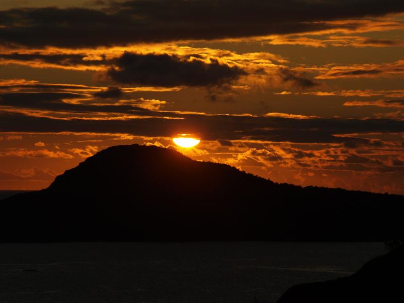 Viking Sunset Rossfjord Norwegen