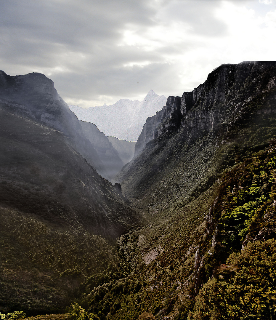 Vikos canyon. A challenge to take