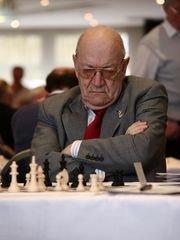 Viktor Korchnoi (CH) Schach-EM Dresden 2008