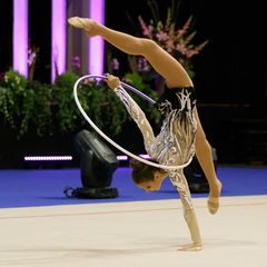 Viktoria Mazur beim Weltcup in Berlin