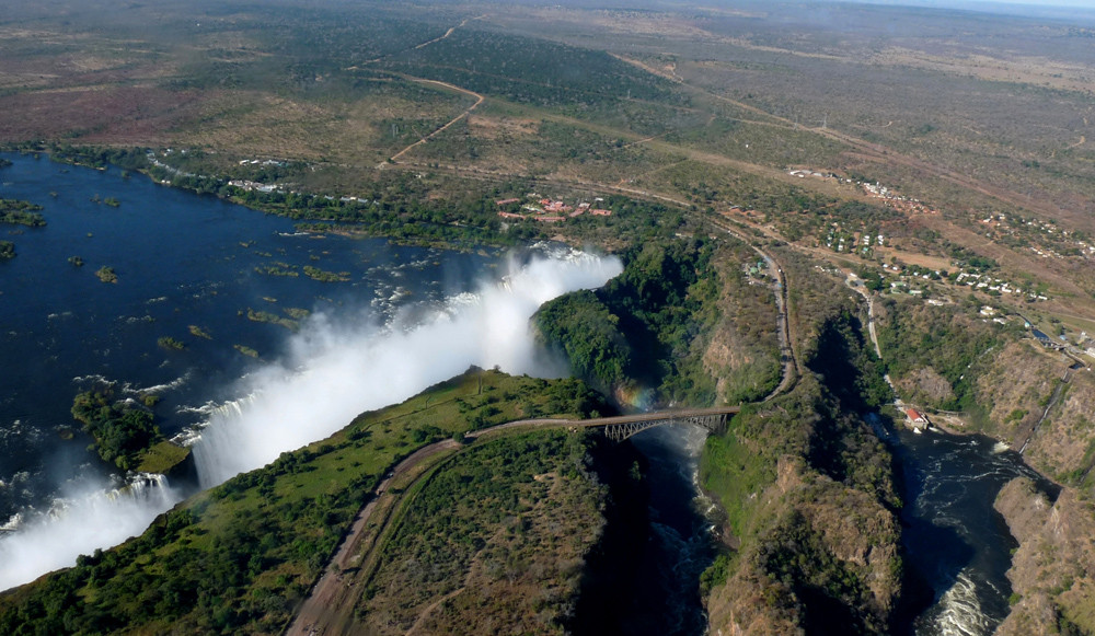 Viktoriafälle in Sambia von Dalaila 