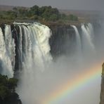 ViktoriaFalls von Zimbabwe aus Blick auf Zambia
