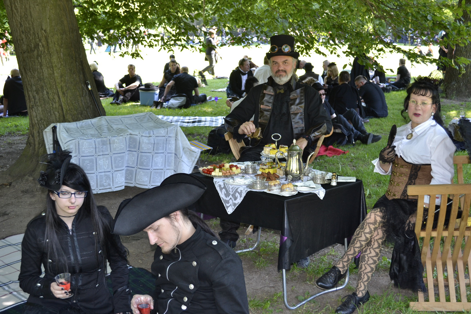 Viktorianisches Picknick 2014