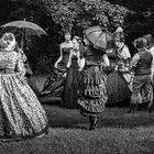 Viktorianisches Picknick, Vorbereitung zum Gruppenbild
