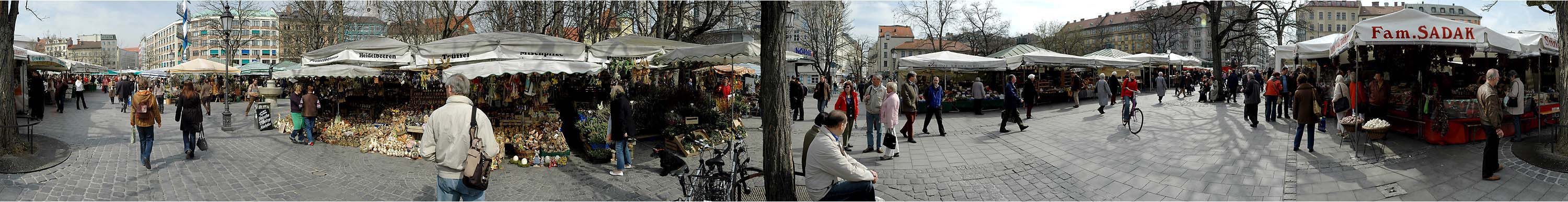 Viktualienmarkt in München II 360°