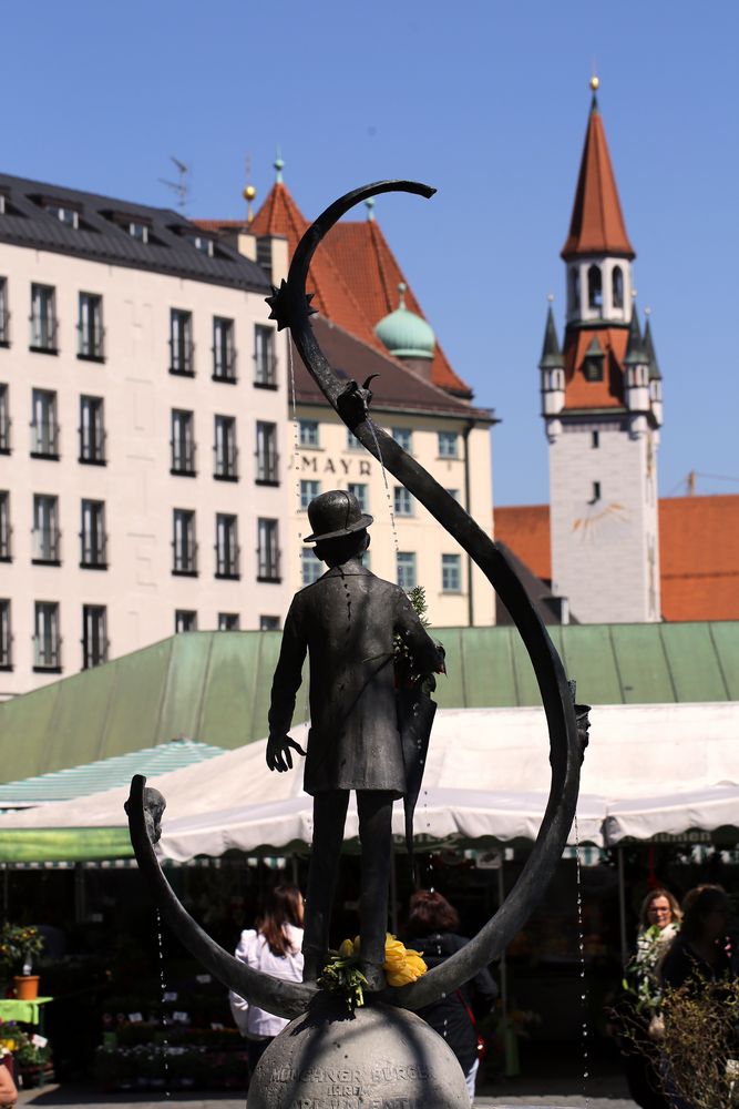 Viktualienmarkt - Karl Valentin