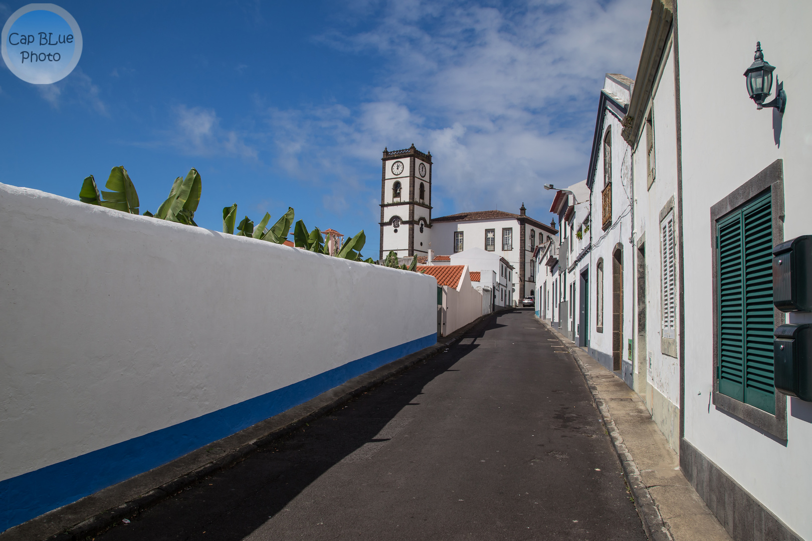 Vila Franca do Compo Azoren Blick aufs Rathaus