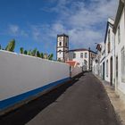 Vila Franca do Compo Azoren Blick aufs Rathaus