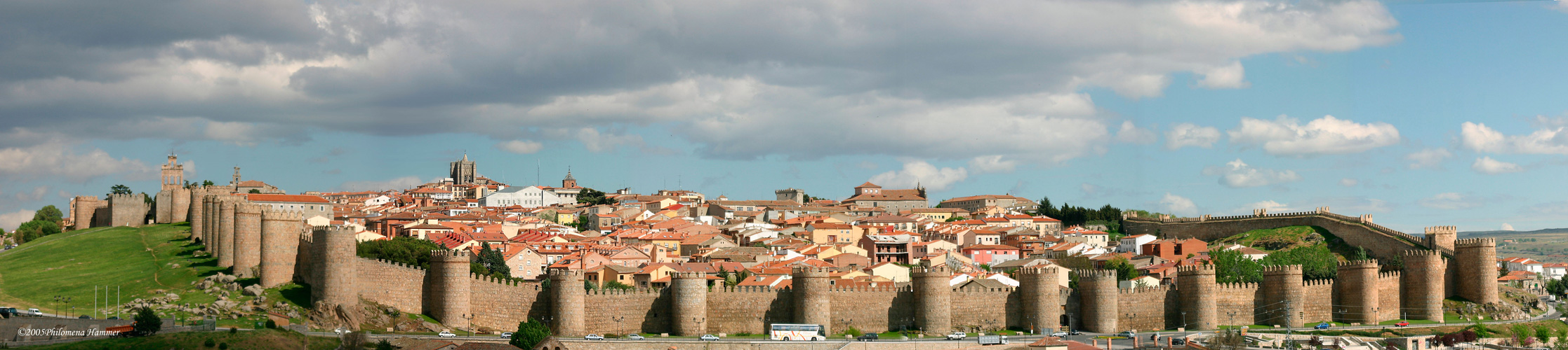 Ávilas romanische Stadtmauer