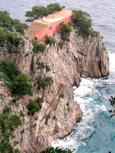 Villa am südöstlichen Ende von Capri