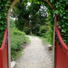 Villa Arnaga - Entrée sur le jardin à l'anglaise