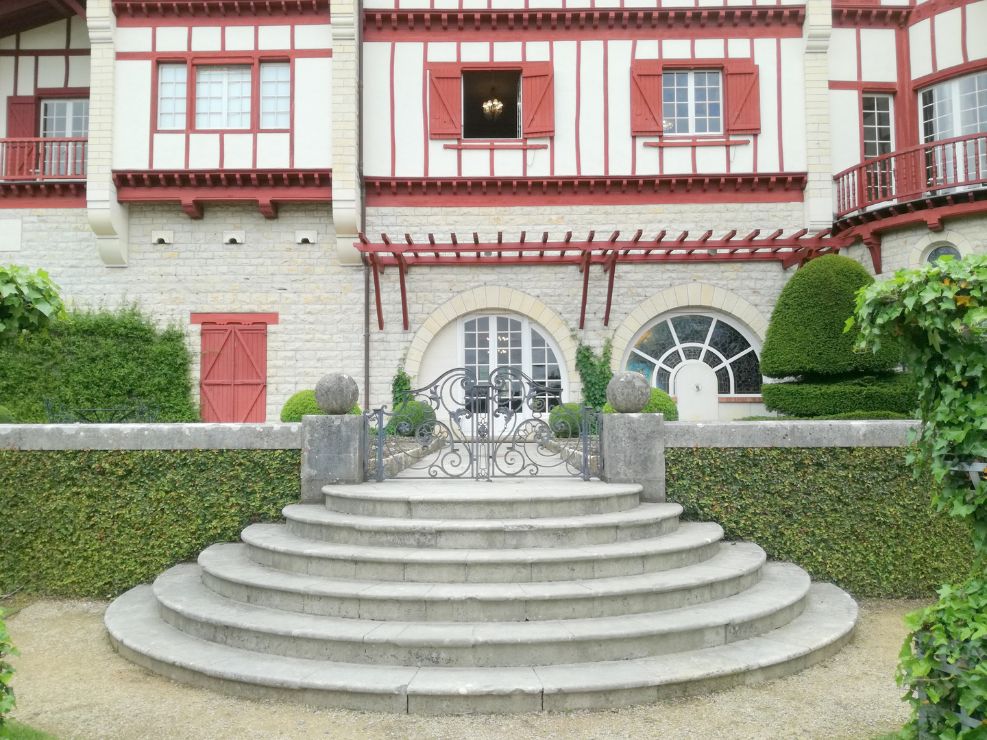 Villa Arnaga - Les jardins....