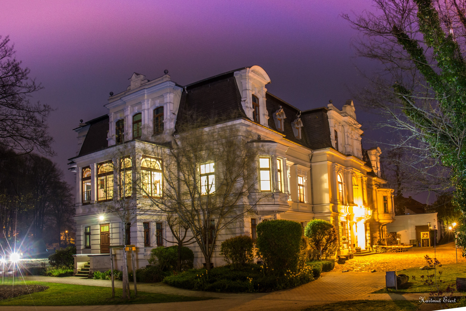 Villa Böckelmann in Ottersleben Foto & Bild park, spezial, wolken
