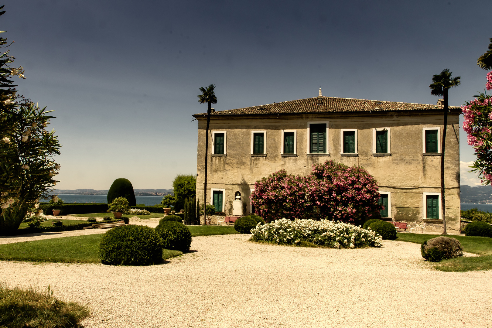 Villa Brenzone in Punto San Vigilio am Gardasee