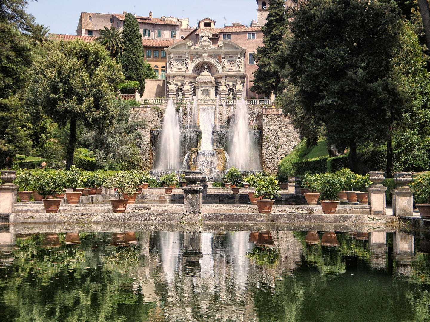 Villa d Este in Tivoli