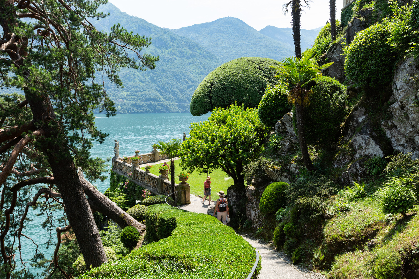 Villa del Balbianello Der italienische Garten Foto & Bild natur