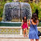 Villa d'Este, Tivoli. Souvenir alla fontana dell'Ovato