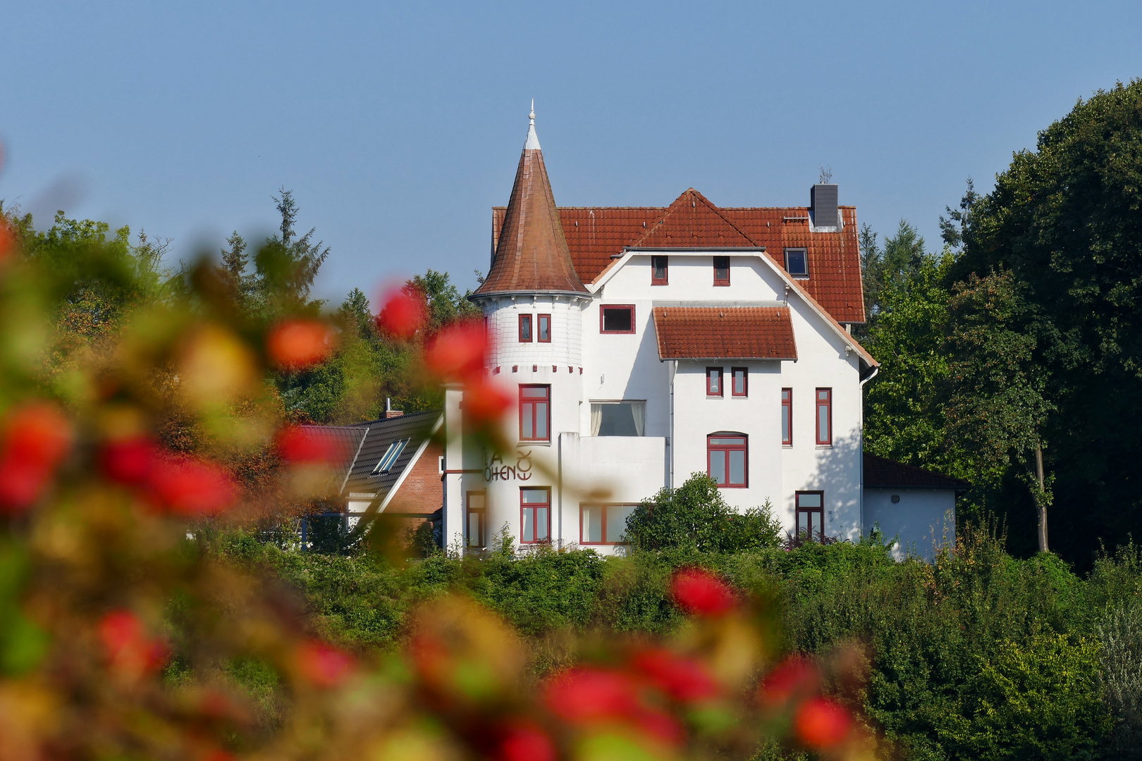 Villa Hoheneck im Dornröschenschlaf.....