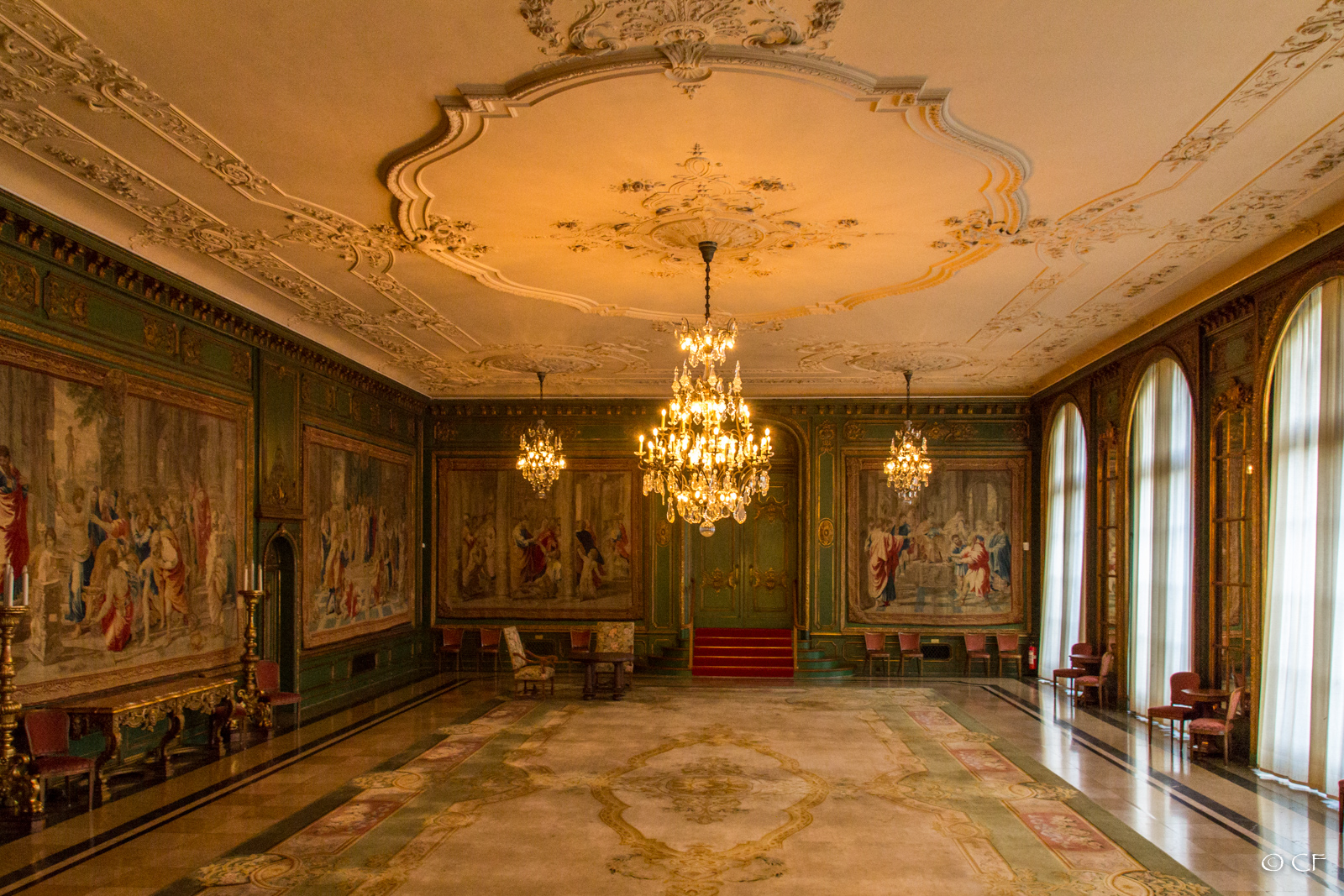 Villa Hügel großer Saal