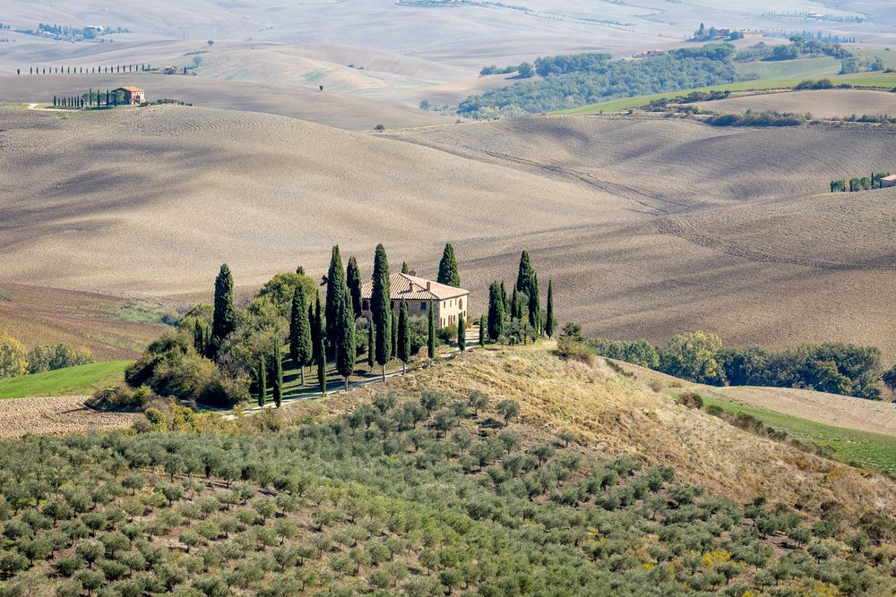 Villa Il Belvedere, Val d’Orcia